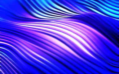 Abstract warped lines design bllue and purple background