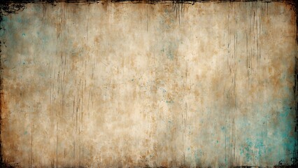 Fototapeta premium A Weathered Canvas of Time: A Grunge Texture with Aged Hues