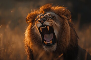 Lion, Roaring, Wild Animal, Lion Angry, Wallpaper Lion, Angry Lion, King . ai