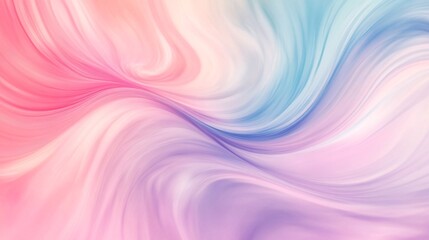 A colorful abstract background featuring gentle and soothing soft pastel swirl patterns
