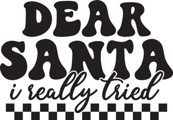 Funny Christmas SVG T shirt Design