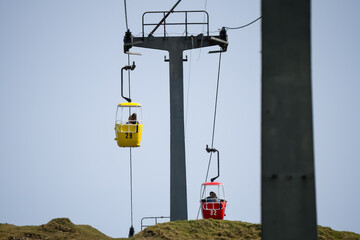 a passenger cable car system opened in 1969