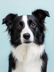 border collie portrait