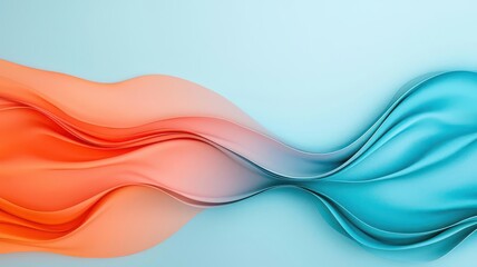 Obraz premium abstract background flowing organic
