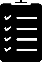 Clipboard Checklist Icon