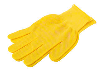 Gardening cloth safety gloves, top view