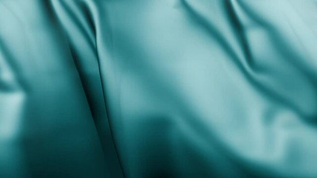 Blue curtains material background 