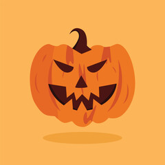 halloween pumpkin vector illustration