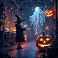 Futuristic Halloween: A Tech-Enhanced Spooky Celebration