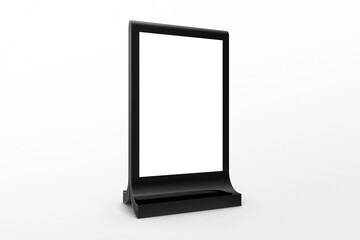 Black Glossy Billboard Mockup