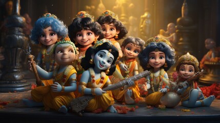Janmashtami 6th September till 7th September Generative AI