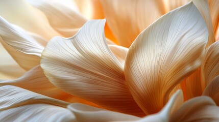  A tight shot of a bloom, petals' interior softly blurred