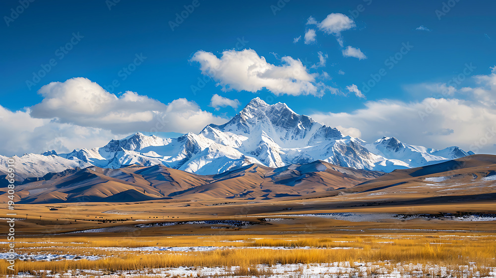 Wall mural mountain