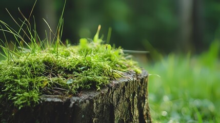 Obraz premium forest in soft focus