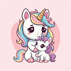 Unicorn illustration Design V.1