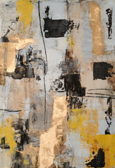 Abstract colorful oil painting on canvas texture. Hand-drawn brush stroke, oil painting background. Modern Art Oil Paintings. Abstract modern art for background