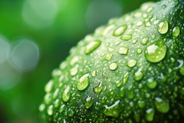 green and fresh avocado wallpaper , ai