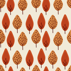 Autumn vector ilustration seamless patern.Great for textile,fabric,wrapping paper,and any print.