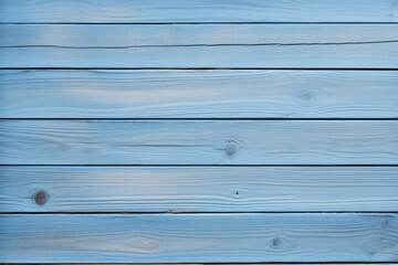 Processed collage of light blue wooden background texture. Background for banner, backdrop