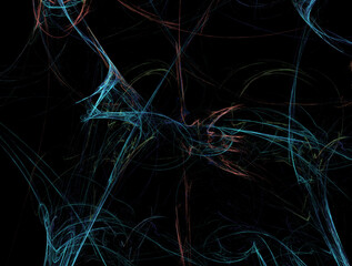 Imaginatory fractal abstract background Image