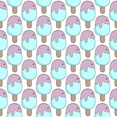 seamless pattern with birds