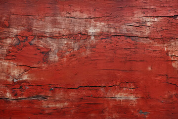 Obraz premium Processed collage of old rustic painted red wood planks texture. Background for banner