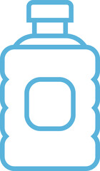 Bottle Packaging Line Icon