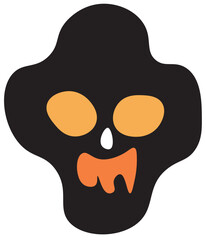 Halloween Ghost Illustration