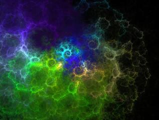 Imaginatory fractal abstract background Image