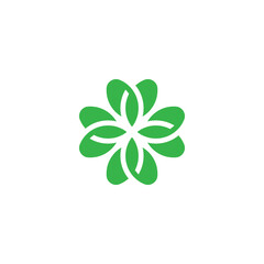 Clover logo design
