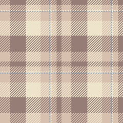Textile design of textured plaid. Checkered fabric pattern swatch for shirt, dress, suit, wrapping paper print, invitation and gift card.