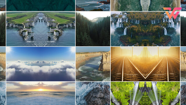 Multi Screen Horizontal Slideshow 258
