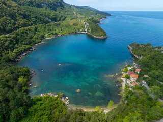 Gideros Bay, which bears the traces of the Genoese, where pirates took shelter in ancient times and is the natural harbor of the Square. Cide, Kastamonu, Turkey