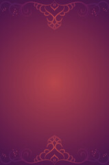 Luxury floral ornamental background 