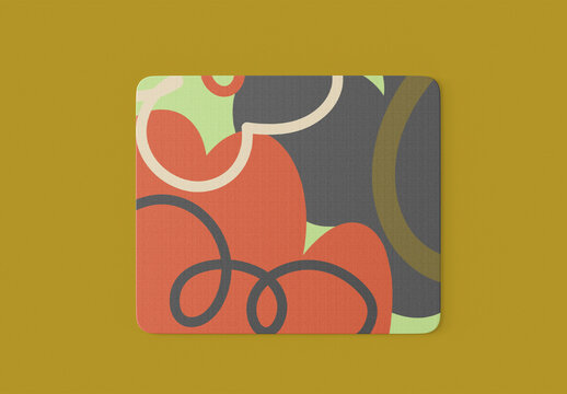 Product Flatlay Mousepad Mockup
