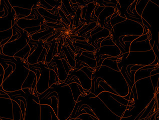 Imaginatory fractal abstract background Image