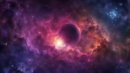 Fototapeta premium space galaxy background