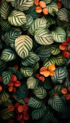 Naklejka premium Colorful leaves