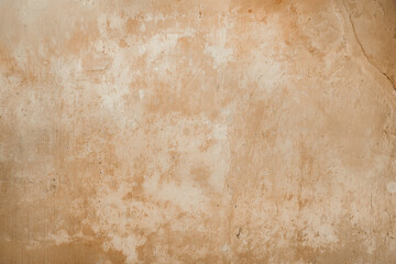 Old, scratched pastel colored empty wall texture, background with copy space