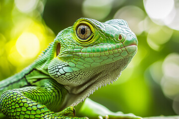 Obraz premium Exotic Reptile Zoo: Guided Encounters and Conservation Efforts Unfold
