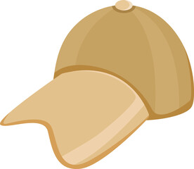 Baseball Cap Icon Illustration