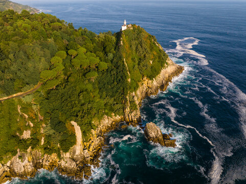 Faro del Raton en Getaria Gipuzkoa