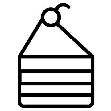 recommend clip art: Bake Cake Food Line Icon