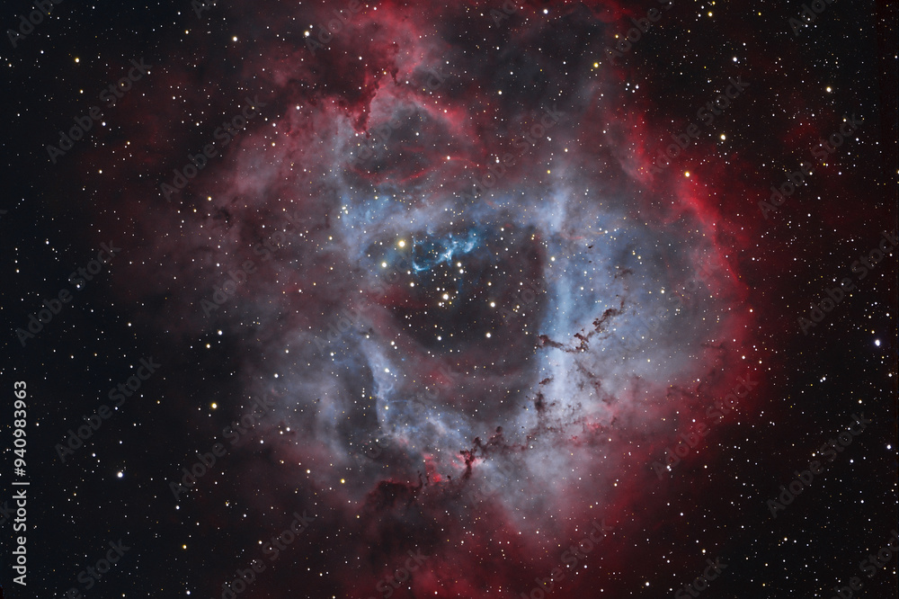 Wall mural the rosette nebula