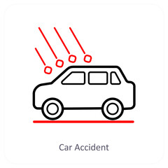 Fototapeta premium Car Accident