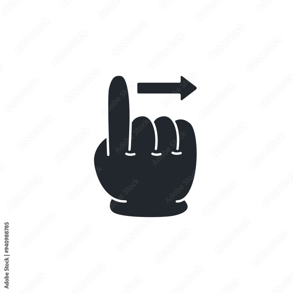Poster Drag icon. Drag/Move symbol template for graphic and web design collection logo vector illustration