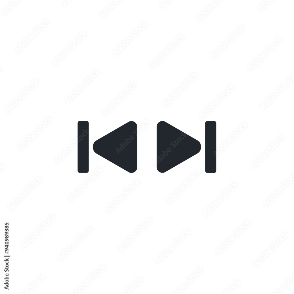 Aufkleber forward icon. next symbol template for graphic and web design collection logo vector illustration