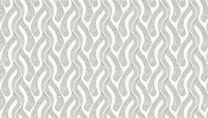 Elegant vector geometric design featuring diagonal fabric waves in a seamless pattern. The background is a soft, creamy color, providing a subtle yet sophisticated canvas with gentle undulating lines