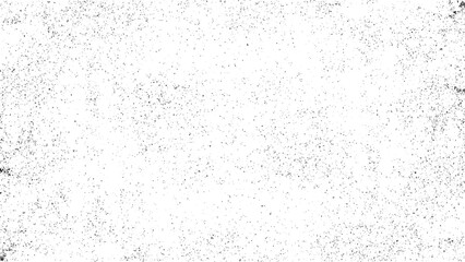 Dark grainy texture on white background. Dust overlay textured. Grain noise particles. Rusted white effect.  scattered tiny particles. eroded grunge backdrop. vector illustration
