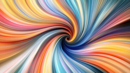Obraz premium Abstract swirls of colors in dynamic motion